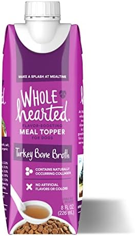 מתכון מרק עצם הודו מכל הלב ארוחת כלב רטובה טופר, 8 פלורידה. אוז.