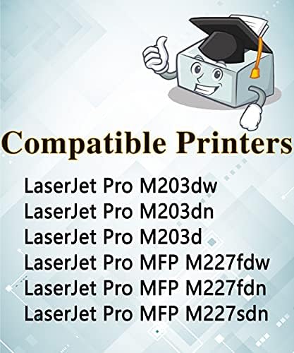 החלפת מחסנית טונר תואמת יותר ל-30א 230א 30א-230א לשימוש עם מ-203מ 203מ 203מ203מ203מ227מ227מ227מ227מ227מ227ממדפסות
