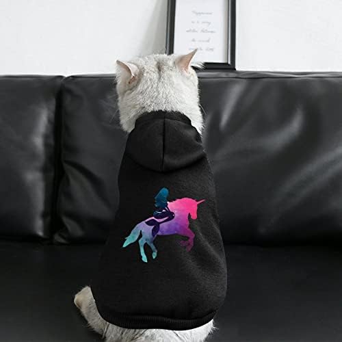 בולי ים גלקסי רוכבים על חד קרן חתיכה אחת תלבושות כלב בגדים עם אביזרי כובע חיות מחמד לגור וחתול 2xl