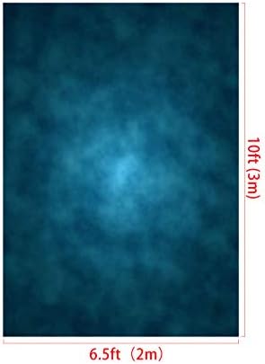 קייט 6.5 על 10 רגל כחול מופשט צילום רקע דיוקן תפאורות פוטושוט ישן מאסטר כחול רקע סטודיו