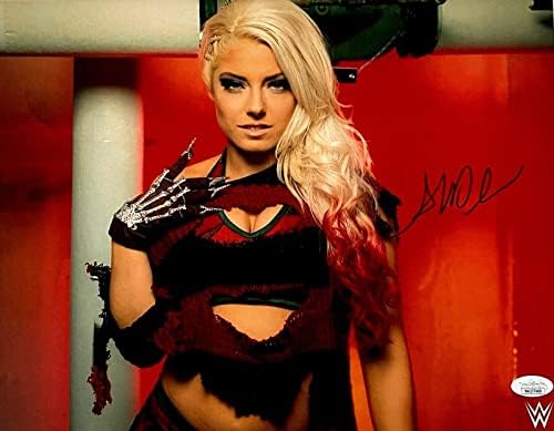 WWE בלעדי Alexa Bliss חתום על חתימה 11x14 אימות JSA 5 - תמונות היאבקות חתימה