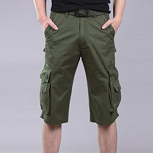מכנסי מטען רגועים של Maiyifu-GJ מכנסיים קצרים של מטען מרובי כיסים מכנסיים קצרים חיצוניים טקטיים