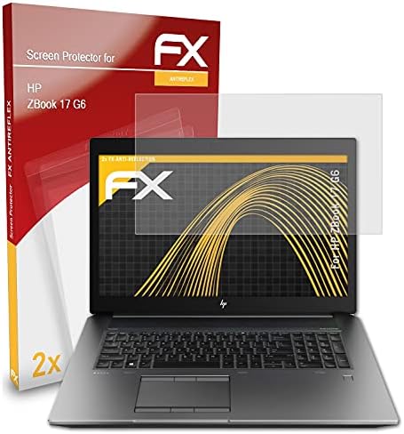 מגן מסך Atfolix התואם לסרט הגנת המסך של HP ZBook 17 G6, סרט מגן אנטי-רפלקטיבי וסופג זעזוע FX