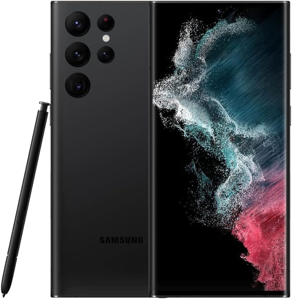 Samsung Galaxy S22 Ultra 5G 256GB Verizon SM-S908U פנטום שחור