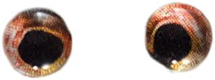 6 ממ עיני זכוכית דגים אדומים עיני בובה ימי בובה לאמנות לפולימר חימר פסלי מיסוי או תכשיטים מייצרים