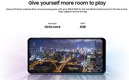 Samsung Galaxy A12 128GB Dual Sim, GSM Unlocked, Smartphone International גרסה ללא אחריות