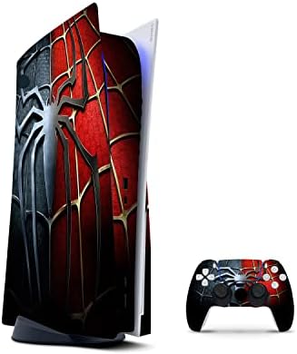 עור PS5 לקונסולת גרסאות דיגיטליות של PS5 ו -2 בקרים על ידי Zoomhitskin