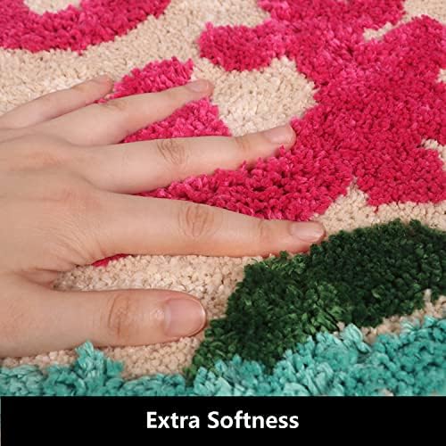 ZEEINX קבל שטיח אמבטיה עירום עירום שטיחי אמבטיה חמודים שאינם להחליק שטיחי אמבטיה מיקרו -סיבר מצחיקים מכונת עיצוב