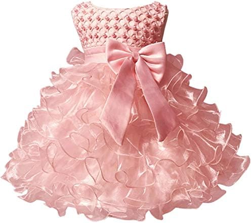 יופ אל תינוקת שמלות לפרוע תחרה תחרות מסיבת חתונה פרח ילדה שמלה