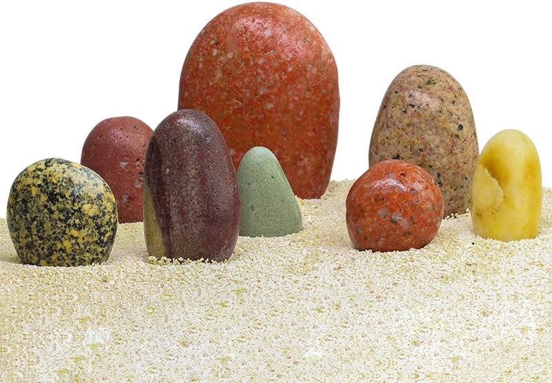 צבע אבן טבעי חלוקי צבע אבן גדול אבן כדי למנוע אוויר טנק גינון קישוט קישוטים