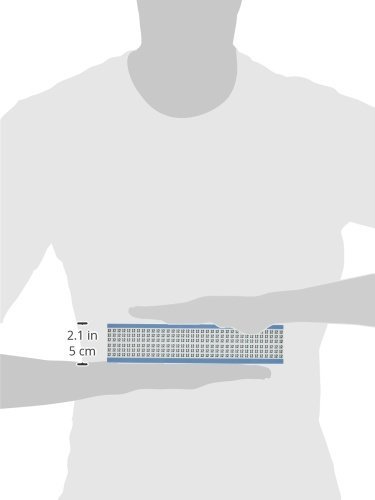 בריידי טום-12-פק פרופיל נמוך מבריק ויניל מצופה פוליאסטר, שחור על לבן, מוצק מספרי חוט סמן כרטיס