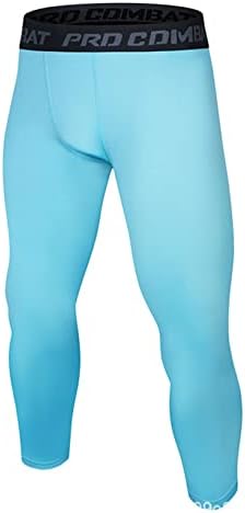 חותלות לגברים של Doomiva אתלטי 3/4 דחיסה מכנסיים צמודים מכנסיים טפסים על ריצה ריצה בתחתית