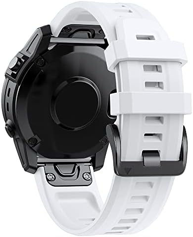 Sawidee 22 26 ממ רצועות שעון סיליקון עבור Garmin Fenix ​​6x 6 Pro 7x 7 5 5x 3 3HR 945 צמיד