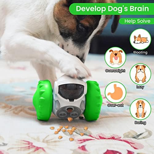 צעצועי פאזל לטיפול בכלבים, מתקן מזון לטיפול אינטראקטיבי, צעצועי הזנה איטית של ג ' וסמקס לכלבים