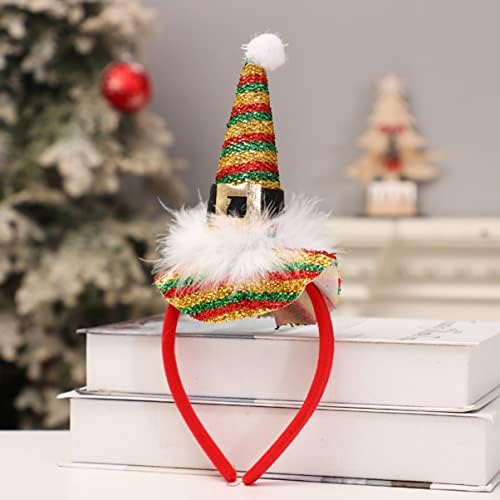 3 יחידות כובע להקות סרט יצירתי מקסים כיסוי ראש תמונה ראש אספקת עוזר חג המולד רצועת הכלים אבזרי עיצוב חג המולד