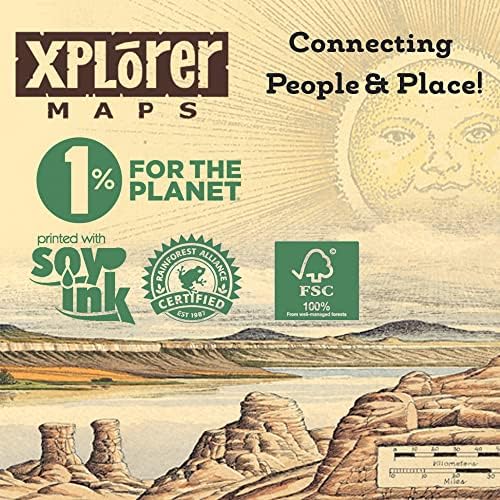 מפות אקספלורר מסאי מארה תיק פאוץ ' עם ידיות-שקית קניות למכולת-לשימוש חוזר וידידותי לסביבה-ניילון מתקפל-חובה