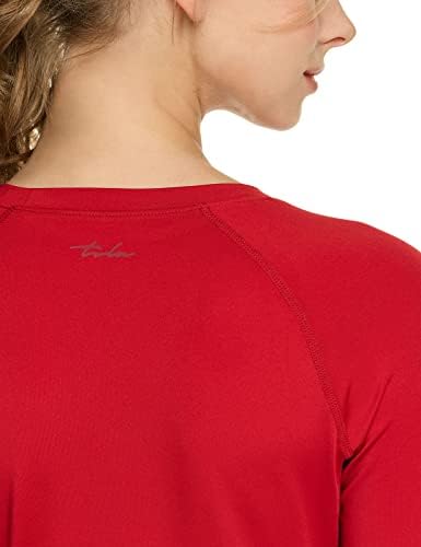 TSLA 1 או 3 חבילה חולצת דחיסת ספורט נשים, צמרות אימון עם שרוול ארוך, מגניב, חולצות יוגה חדר כושר אתלטיות אימונים