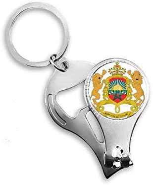 מרוקו אפריקה סמל לאומי סמל ניפר ניפר טבעת מפתח בקבוקי שרשרת פותחן