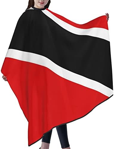 Trinidad ו- Tobago Flag Callon Cape Cayfo Stylistic Cuting Spon Cover Barber ללקוחות Styling Styling Naterate