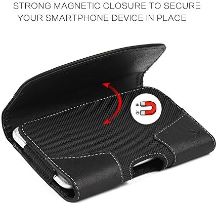 כיס נרתיק טלפוני דק עם קליפ וחגורה לולאה למוטולה מוטו E6i, E 2020, Moto G Pro, E6S 2020