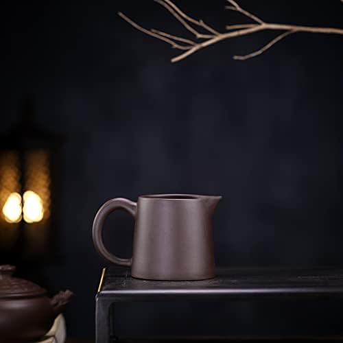סילין yixing חימר שיתוף כוס שיתוף 7.4 גרם להשלמת שירותי תה Kungfu -זיני סגול