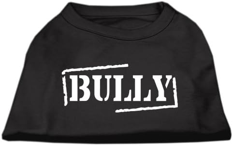 Mirage Pet Bully מסך חולצה מודפסת שחור LG