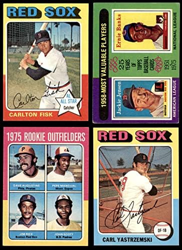 1975 Topps Boston Red Sox Team