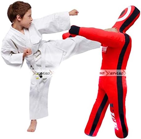 דמה היאבקות של סטילסו לילדים - להתאמן כמו מקצוען עם בובות מתמודדות, ג'יו ג'יטסו, BJJ, MMA, ג'ודו, קראטה