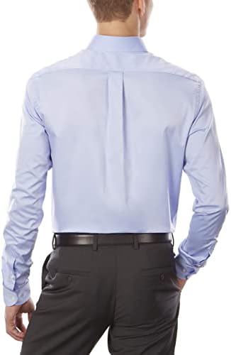 חולצת שמלת גברים של izod Slim Fit Stretter FX צווארון קירור מוצק