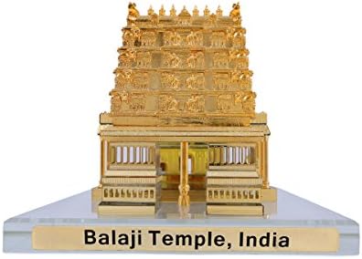 Kolambas Tirupati Balaji Temple Miniture Crystal Showpiece Home Decortative Showpiece/מתנה תאגידית