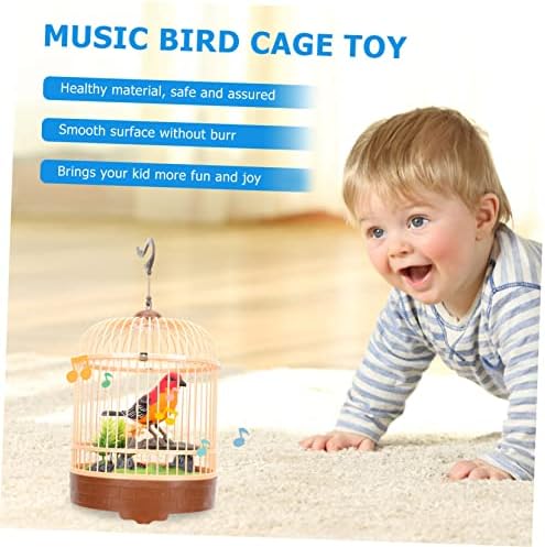 מוח צעצוע צעצועים לילדים ילדים מוסיקלי צעצועי בופ זה צעצוע צעצועים חינוכיים לילדים ציפור בכלוב צעצוע ציפור כלוב