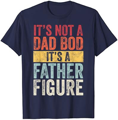 גברים זה לא אבא גוף זה דמות אב, מצחיק רטרו בציר,קצר שרוול חולצה