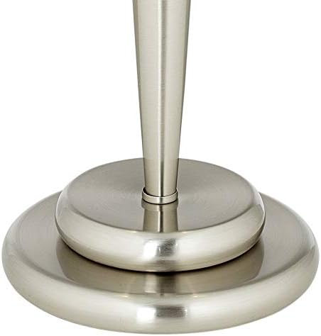 360 תאורת דקו כיפת מודרני שולחן שולחן מנורת 17 גבוהה מגע על כבוי מוברש ניקל לבן חלבית זכוכית צל לסלון
