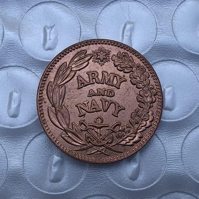 1863 מטבע אמריקאי ייצור מטבעות עתיקות מטבע זכר מטבעות זיכרון מס '13