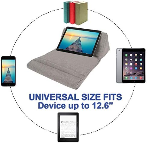 כרית ZGWJ Stand Tablet מחזיק כרית כרית רכה עמדת הברכיים לטאבלט, ereaders, טלפון נייד, מגזינים, ספרים