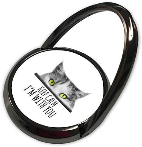 עיצוב אלכסיס של אלכסיס - עיני חתול - חתול עיניים ירוק נאה. לשמור על רגוע, אני איתך. מתנה מצחיקה