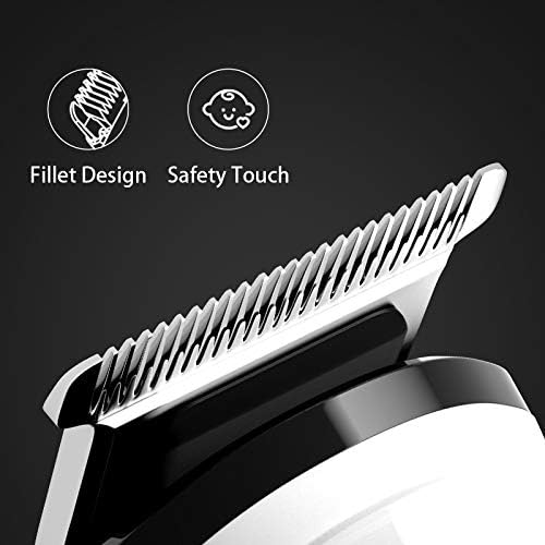 Uxzdx שיער חשמלי לגברים גוזל גזז מכונת גילוח מקצועי USB נטענת מכסה גילוח לגברים