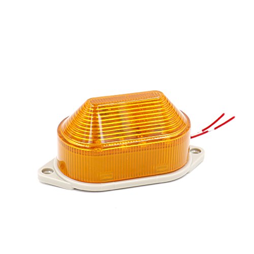 Baomain Undersity Signal Mini צהוב אזהרה אור סטרוב מנורה LED-3051 AC 110V 2W