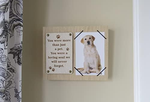 מסגרת תמונה מעץ יונידקו 4 על 6-מוות יפה של קיר כלבים ושולחן 4 על 6 מחזיק תמונות - 4 על 6 תליית תמונות 4
