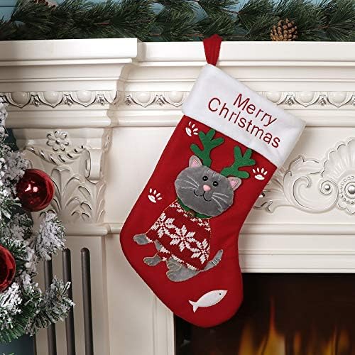 מתנה קטנוני לחג המולד של חג המולד כלבלב עיצוב שלג עם תיק גרב בית עיצוב בית גבישים תלויים לחלונות