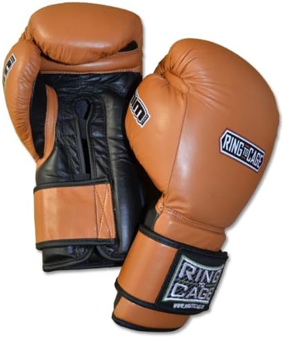 טבעת לכלוב דלוקס Mim -Foam Sparring כפפות אגרוף - רצועת בטיחות למואי תאילנדי, MMA, קיקבוקסינג, אגרוף