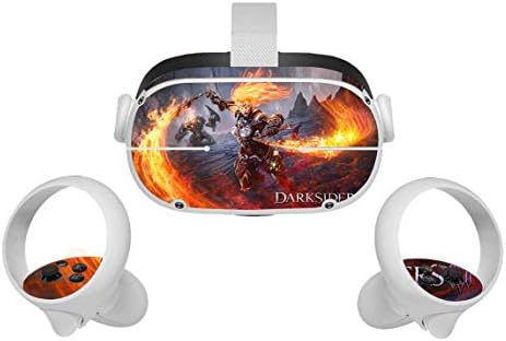 Darksiders Genesis משחקי וידאו Oculus Quest 2 Skin VR 2 אוזניות עורות ובקרות מדבקות מדבקות מגן אביזרים
