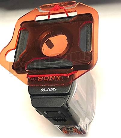 פילטר צלילה אדומה HD מתחת למים 4K תיקון צבע כחול עבור Sony FDR-X1000V AKA-DDX1-K