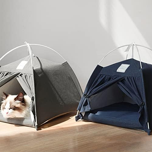 WXBDD אוהל לחיות מחמד נייד קיפול בית חתולי כלבים משחקים מחצלת מיטה מיטת מלונה נוחה לכלבים בינוניים קטנים