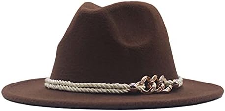 כובעי פדורה לנשים רחבים גלי השמש הגנה על כובעי פדורה כובעים מערביים