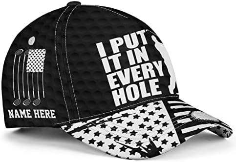 אישית מצחיק גולף כובעי ייחודי גולף כובעי לגברים מצויד גולף כובע לגברים, גולף בייסבול כובע, כובע