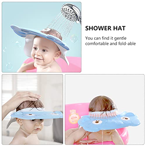 תינוק שמפו לילדים שמפו ילדים שמפו תינוק מקלחת כובע רחצה כובע: מתכוונן מגן כובע בטוח שמפו מקלחת רחצה אמבטיה