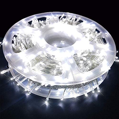 אורות מיתרי LED של מיגוטו, 165ft 500pled 30V Plug פנימה אורות מיתרים אטומים למים עם 8 מצבים למסיבה