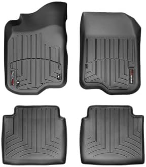 Weathertech בהתאמה אישית בהתאמה אישית מחצלות רצפה לשברולט מאליבו שורה ראשונה ושני, שחור