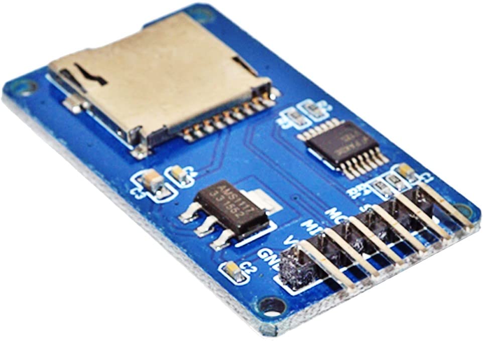 Diyables Micro SD Card Card Creader Module Leadure עבור Arduino, ESP32, ESP8266, Raspberry